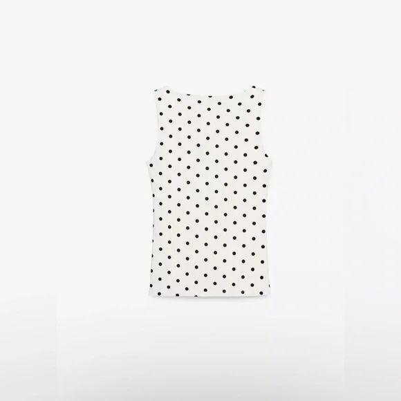 🔥🔥Zara polyamide polka top - Picture 5 of 5